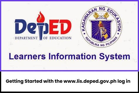 depedlis.gov.ph.login