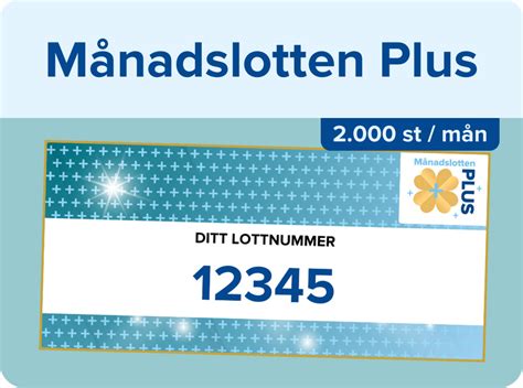 månadslotten